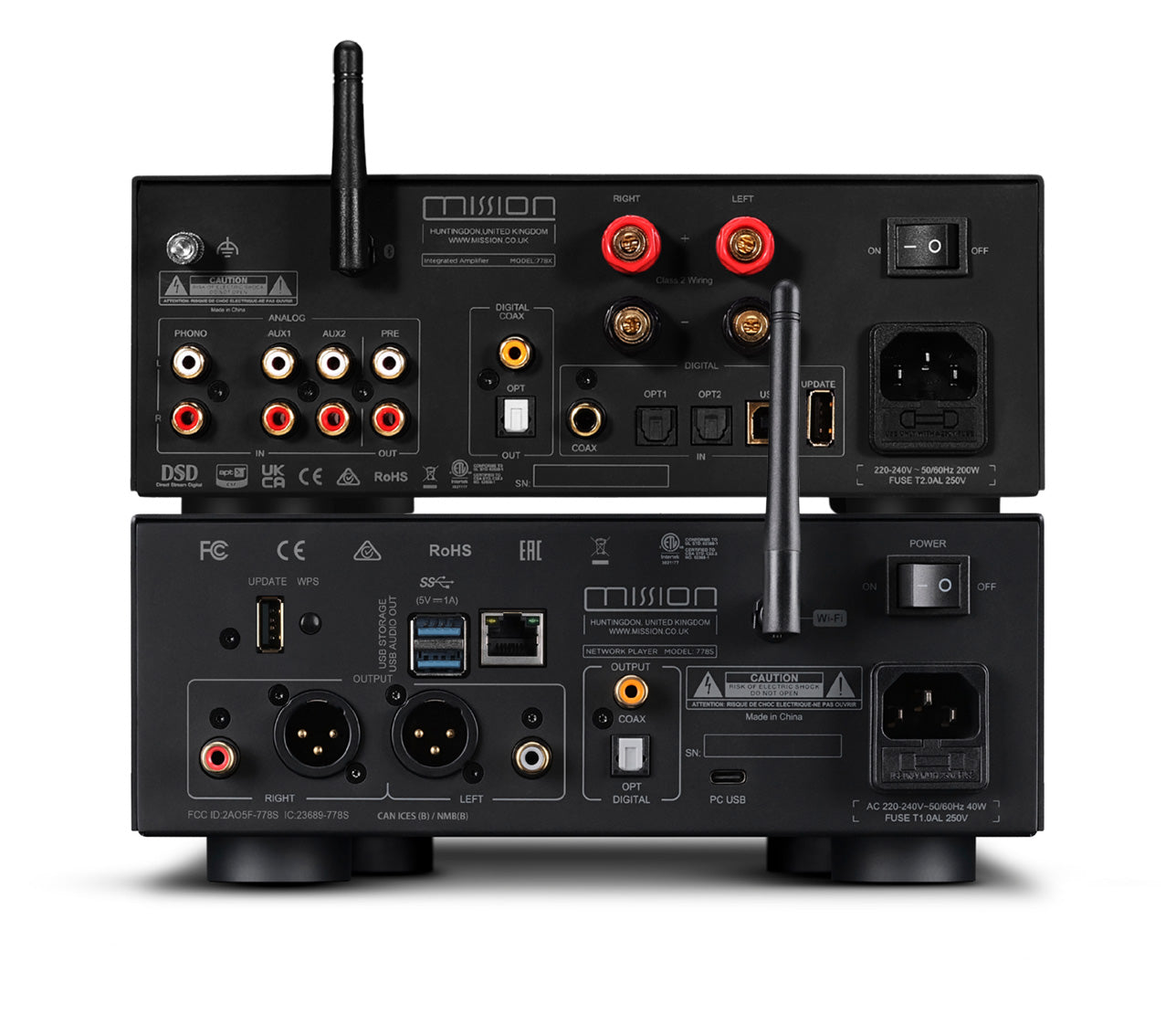 Mission 778X & 778S - Combideal – Mission Hifi