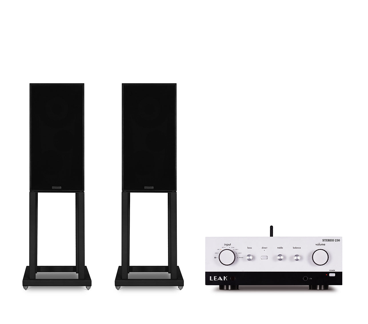 Mission 700 + Stands & Leak Stereo 230